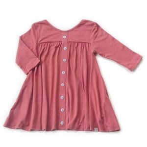 Omi Jo Well Dressed Wolf Terracotta Childhood Dress Size 6 NWT